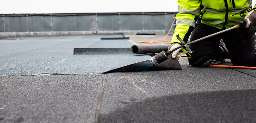 Residential Flat Roof Repair in Barrington