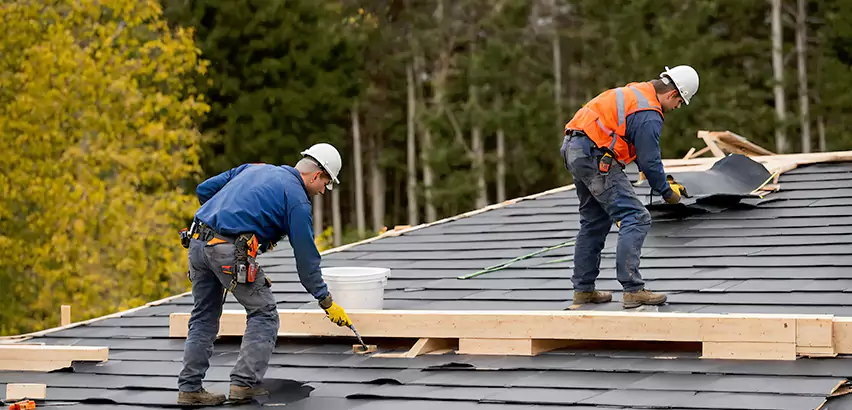 Garage Felt Roof Replacement in Barrington