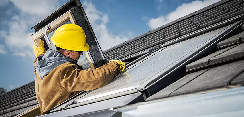 Skylight Flashing Repair in Barrington