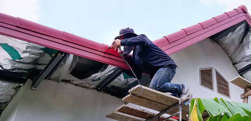 Residential Wind Damage Roof Repair in Barrington